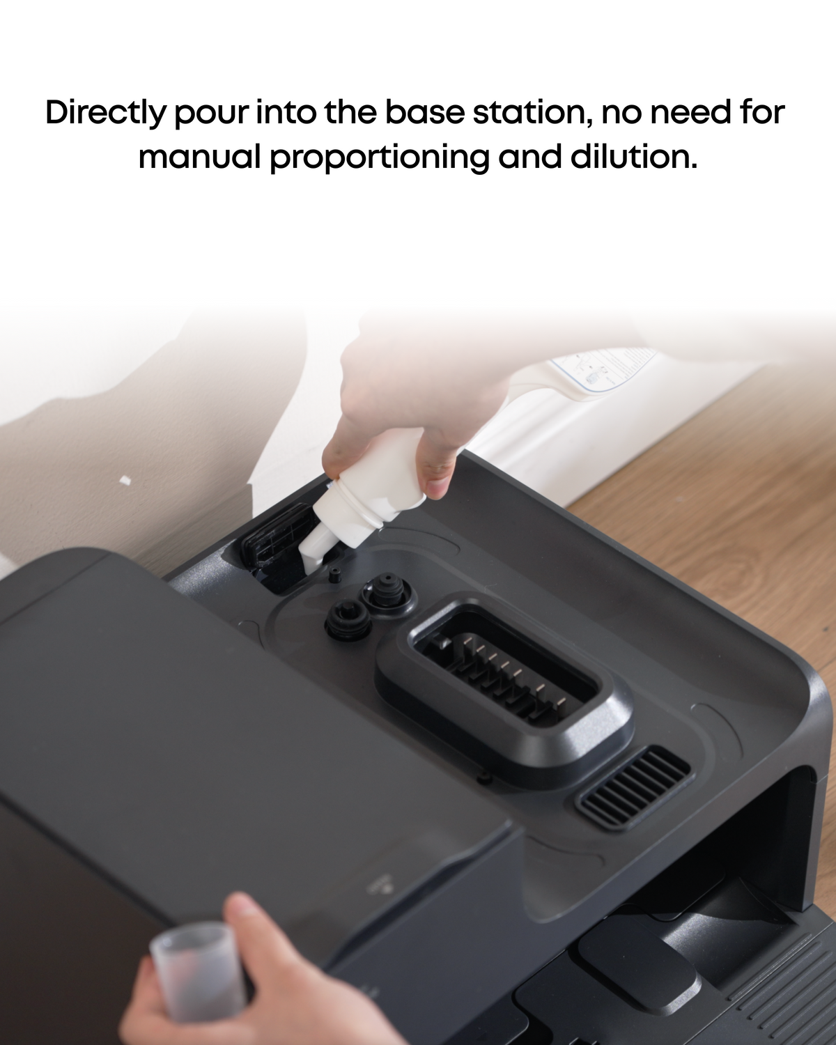 eufy Robovac Floor Cleaning Solution, Ready to Use, 473 ml, Floor Cleaner, Safe, Compatible with E28