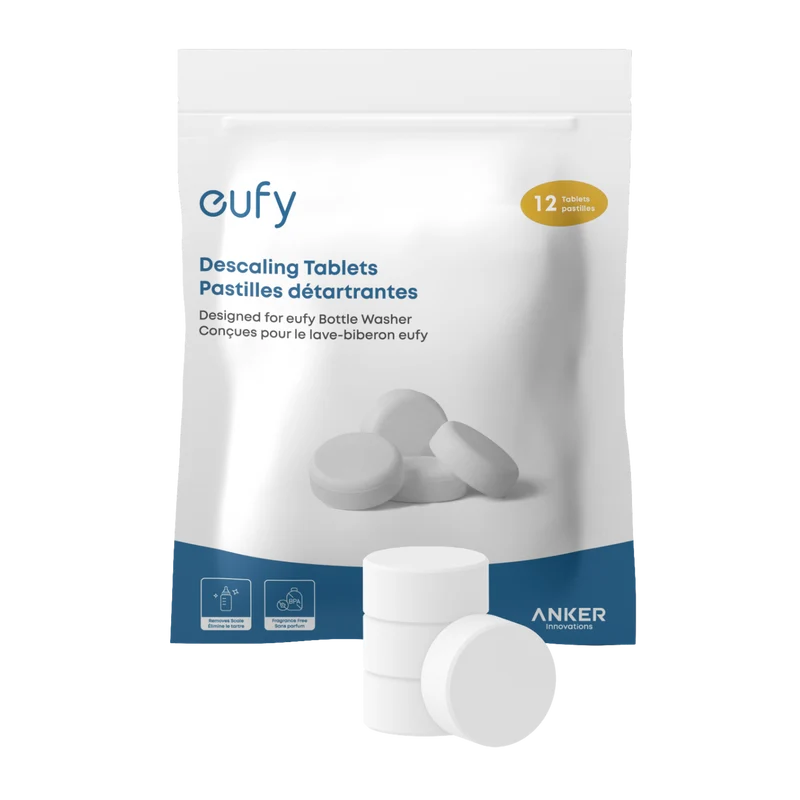 eufy Descaling Tablets for Baby Bottle Washer (12 Count)